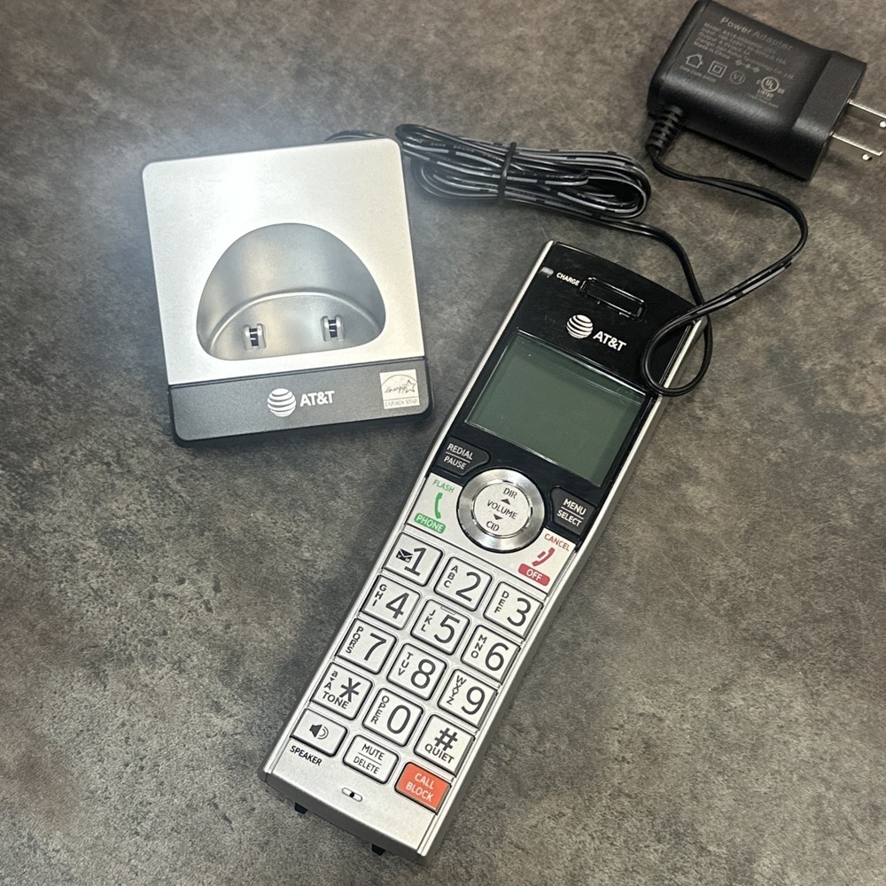 AT&T CL83507 Handset Cordless Phone Additional Telephone DECT 6.0 System - Picture 2 of 5
